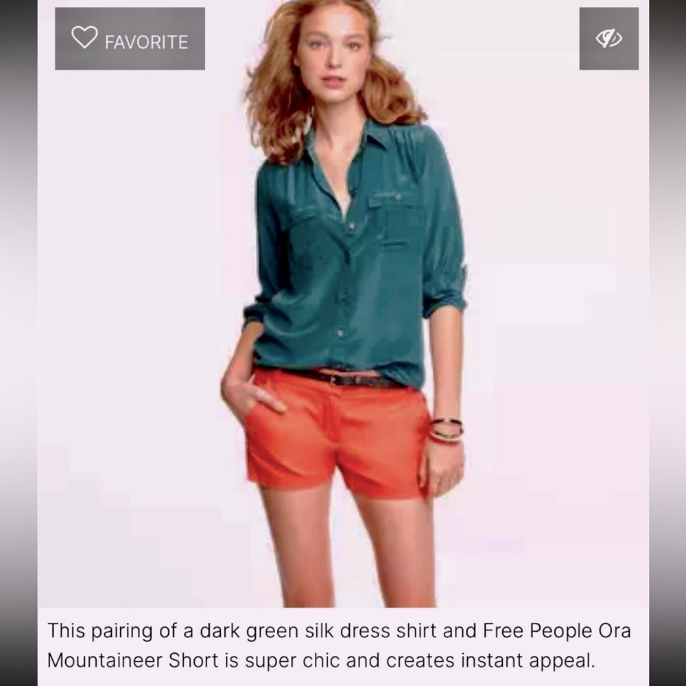🌺 Free People Ora Mountaineer Short